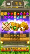 Gem & Jewel Temple: Block Crush Blast Puzzle Games screenshot 1