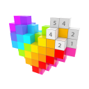 Voxel - 3D Color by Number Icon