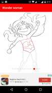 How to draw Comic Supergirls screenshot 3