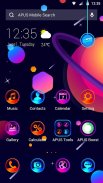 Colorful Planet APUS Launcher theme screenshot 0