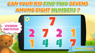 การเรียนรู้หมายเลขสำหรับเด็ก screenshot 3