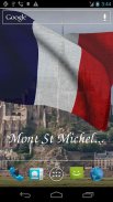 3D France Flag Live Wallpaper screenshot 3