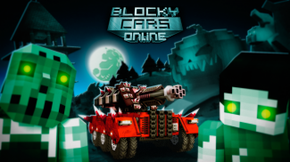 Blocky Cars - Trò chơi Xe tăng screenshot 0