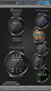 Chrome Leather HD Watch Face screenshot 0