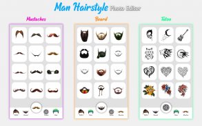 Man Hairstyle Photo Editor screenshot 1