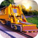 Railroad Building Simulator - construir estrada! Icon