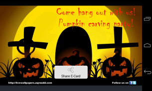 Halloween greetings cards screenshot 0