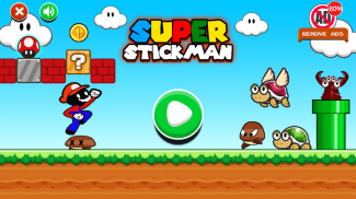 Red Super Stickman Go screenshot 1