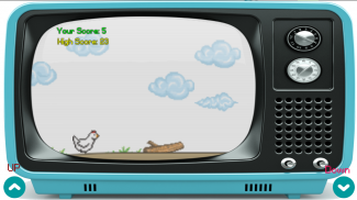 Chicken Run On old Television screenshot 1