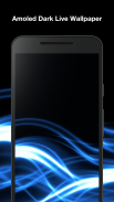 Amoled Dark Live Wallpaper screenshot 3