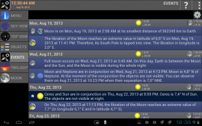 Mobile Observatory - Astronomy screenshot 2