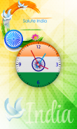 India Clock Live Wallpaper screenshot 0