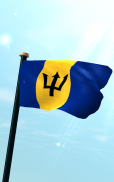 Barbados Flag 3D Free screenshot 12