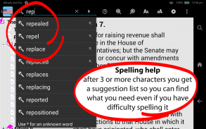 U.S. Constitution TurboSearch screenshot 11
