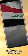 Iraq Flag Live Wallpaper screenshot 7