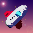 Space Flight: Pixel Rocket | S Icon