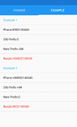 Edit Prefix Phone Number screenshot 1