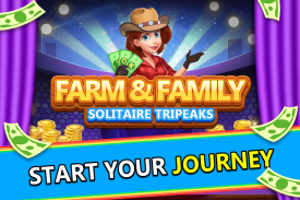 Solitaire Tripeaks: Farm and Family screenshot 5