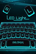 LED Light Keyboard Theme screenshot 2