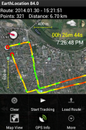 EarthLocation GPS Tracker, yön screenshot 20
