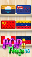 Pop It Flags 3D Antistress Toy screenshot 2