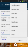 Pipe Diameter Calculator screenshot 3