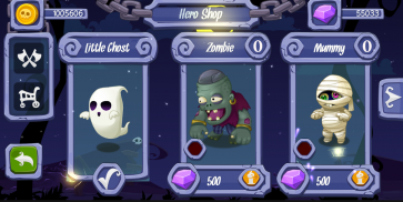 Halloween ghost: Help the monster survive screenshot 4