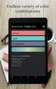 Списки задач Rainbow TO-DO screenshot 19