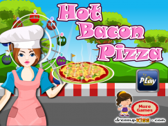 Hot bacon pizza screenshot 0