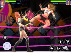 Mulheres Wrestling Rumble: Luta no quintal screenshot 14