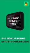 Best Paid Survey Sites - Online Surveys For Cash screenshot 1
