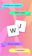 Words & Jokes - Word connect puzzle game screenshot 1