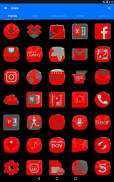 Bright Red Icon Pack screenshot 3