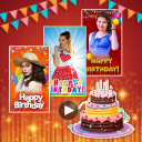 Birthday Video Maker Icon