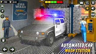 Gas Station Police Car Parking screenshot 4