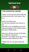 Prayers of good luck screenshot 5