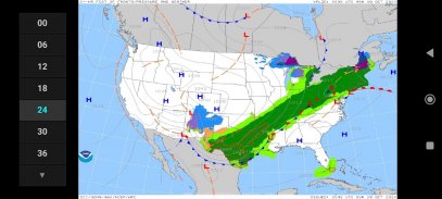 PG Surface Pressure Charts USA screenshot 4