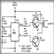 Simple Inverter Circuit Diagram screenshot 7