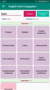 English verb conjugation screenshot 3