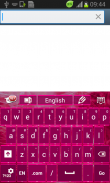 Teclado Rosa Galaxy S4 screenshot 0