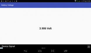 Battery Voltage Readout screenshot 1