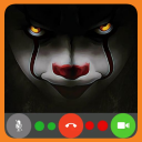 Pennywise Fake Voice & Video Call Horror Clowns Icon