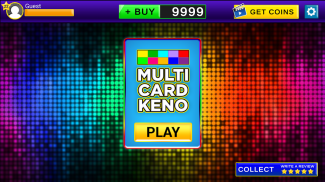 Multi Card Keno - 20 Hand Game screenshot 1