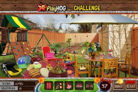 Hidden Object Games Messy Backyard Challenge # 320 screenshot 1