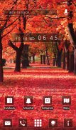 Autumn Trees wallpaper theme screenshot 4