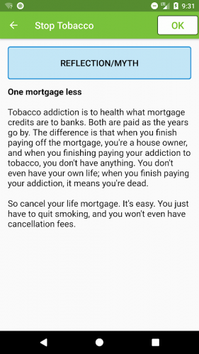 Stop Tobacco Mobile Trainer Quit Smoking App Free 1 8 Download Android Apk Aptoide