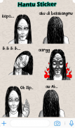 Sticker Chat Hantu Horor - WaStickersApp screenshot 2