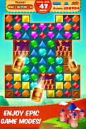 Juwel Empire : Quest & Match 3 Puzzle Spiele screenshot 1