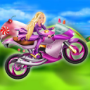 Barbie Hill Climb Racing Icon