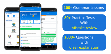 English Grammar Learn & Test screenshot 0